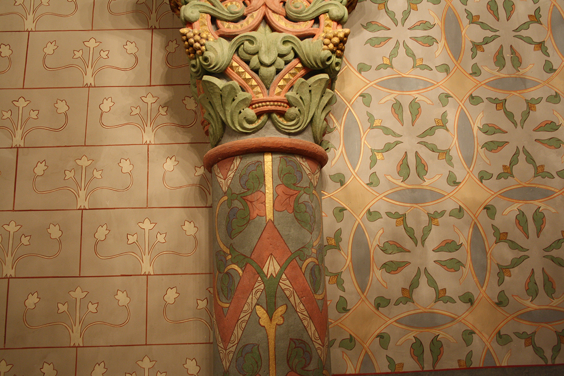 Décor et chapiteau roman